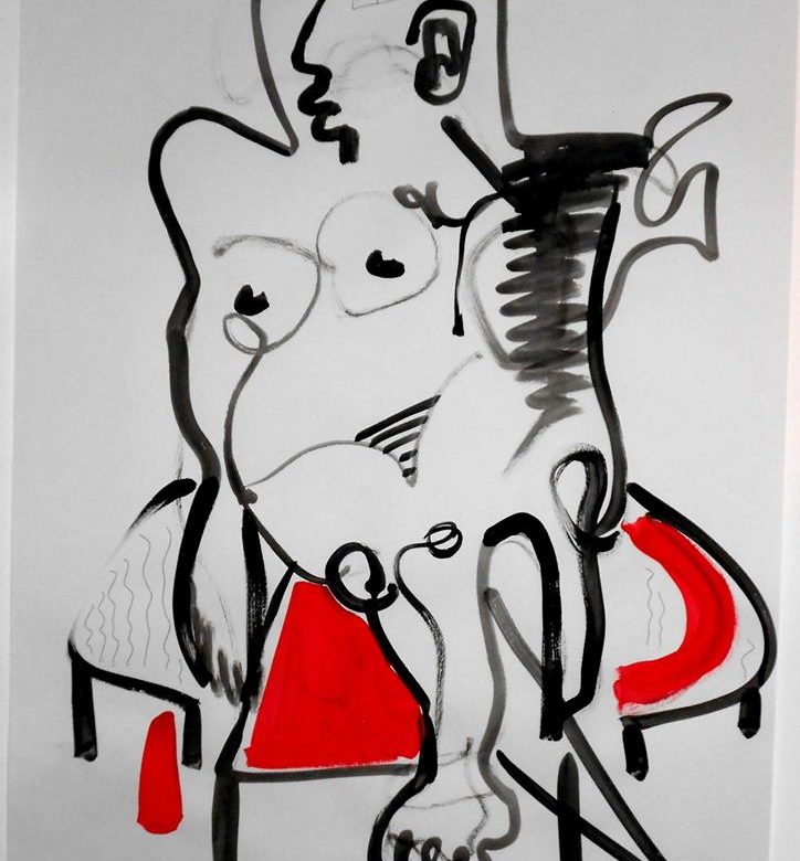 luis ruocco the red chair