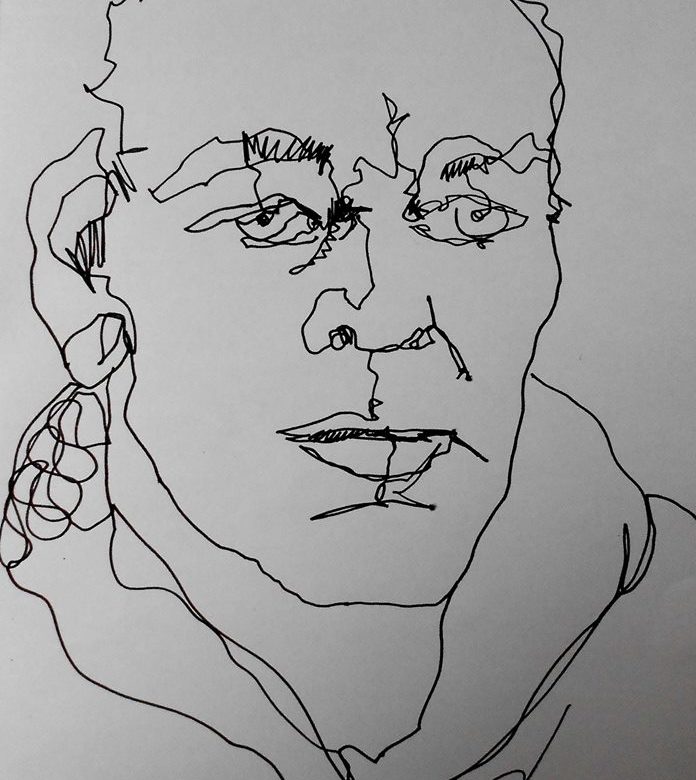 luis ruocco drawing untitled